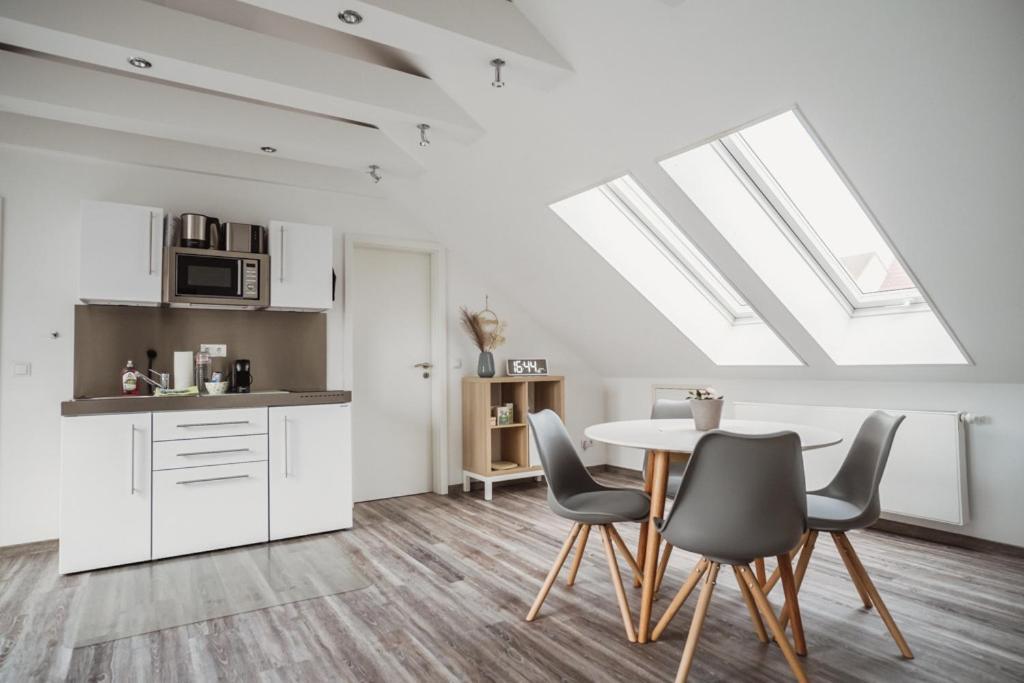 Appartement Dachtraum Waldner à Wurtzbourg Extérieur photo